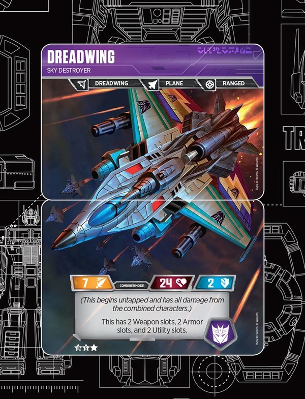 Transformers Trading Card Game   Dreadwing Announced For Rise Of The Combiners Expansion  (1 of 3)